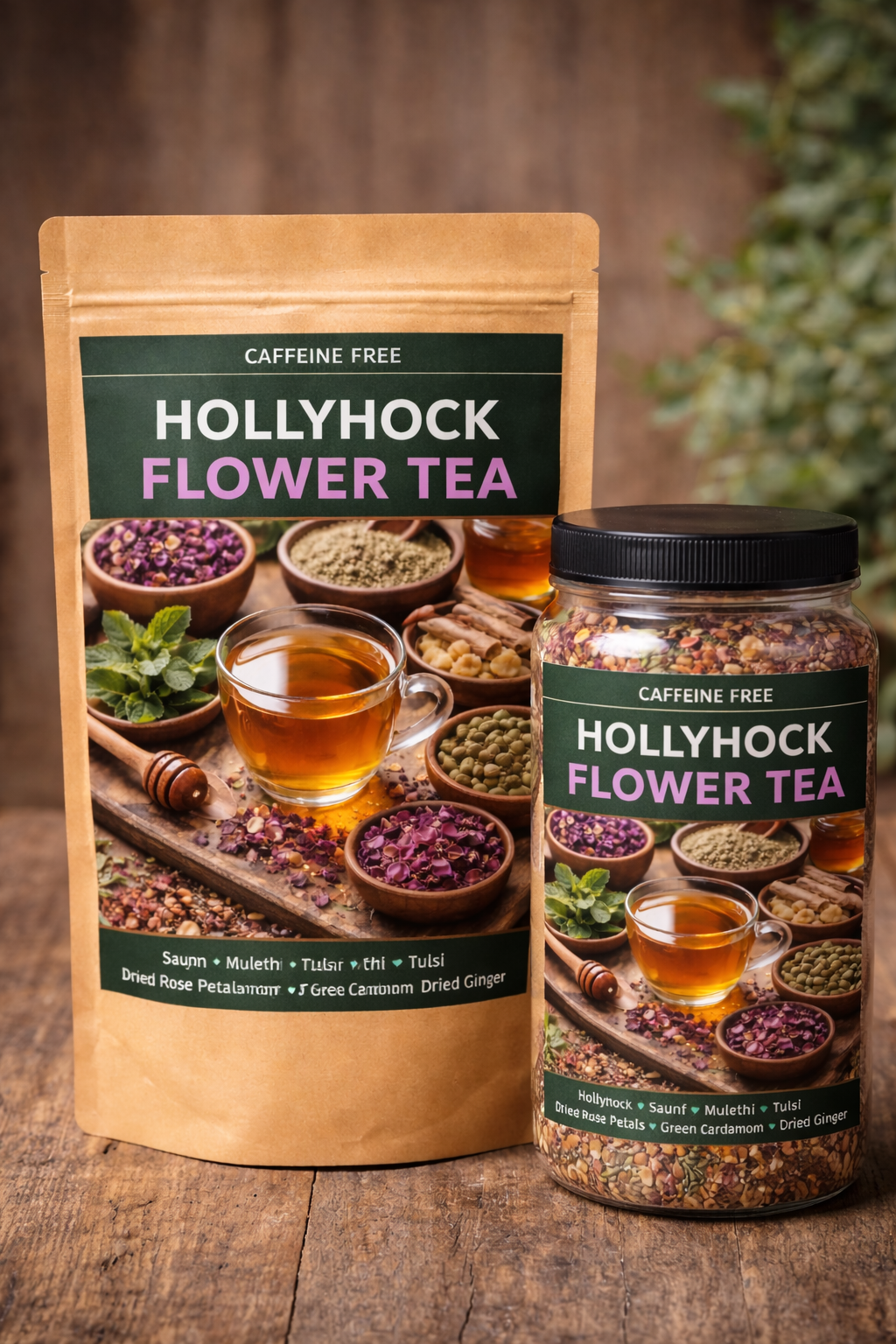 Hollyhock Tea